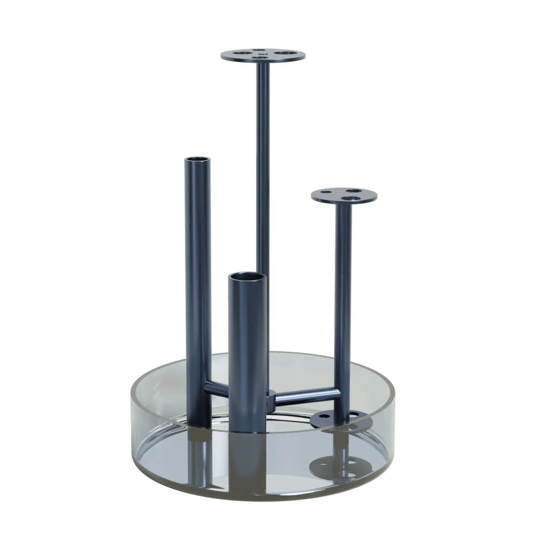 High Ikeru Vase - Blue, Metal image