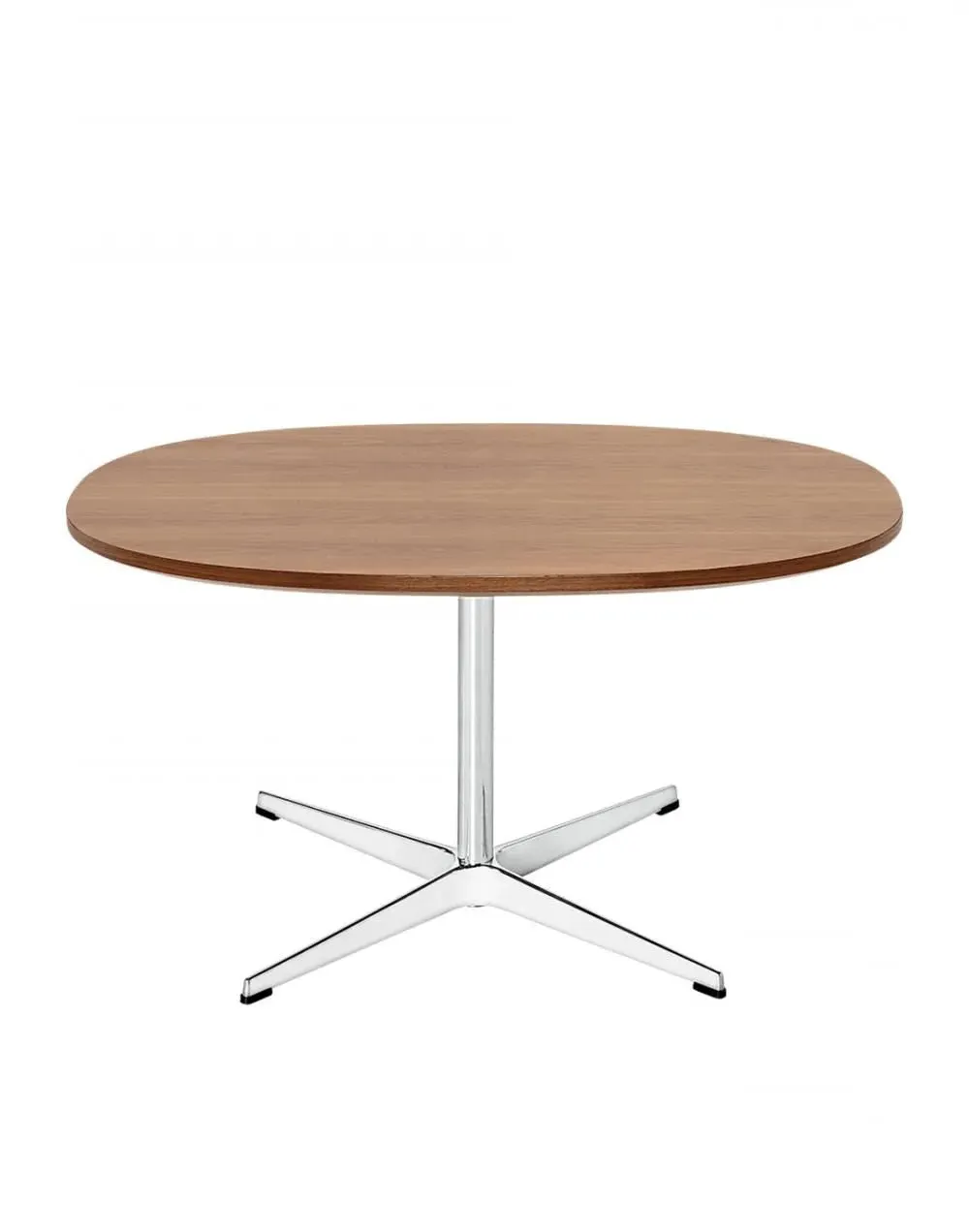 Large Circular Coffee Table - Grey, Steel