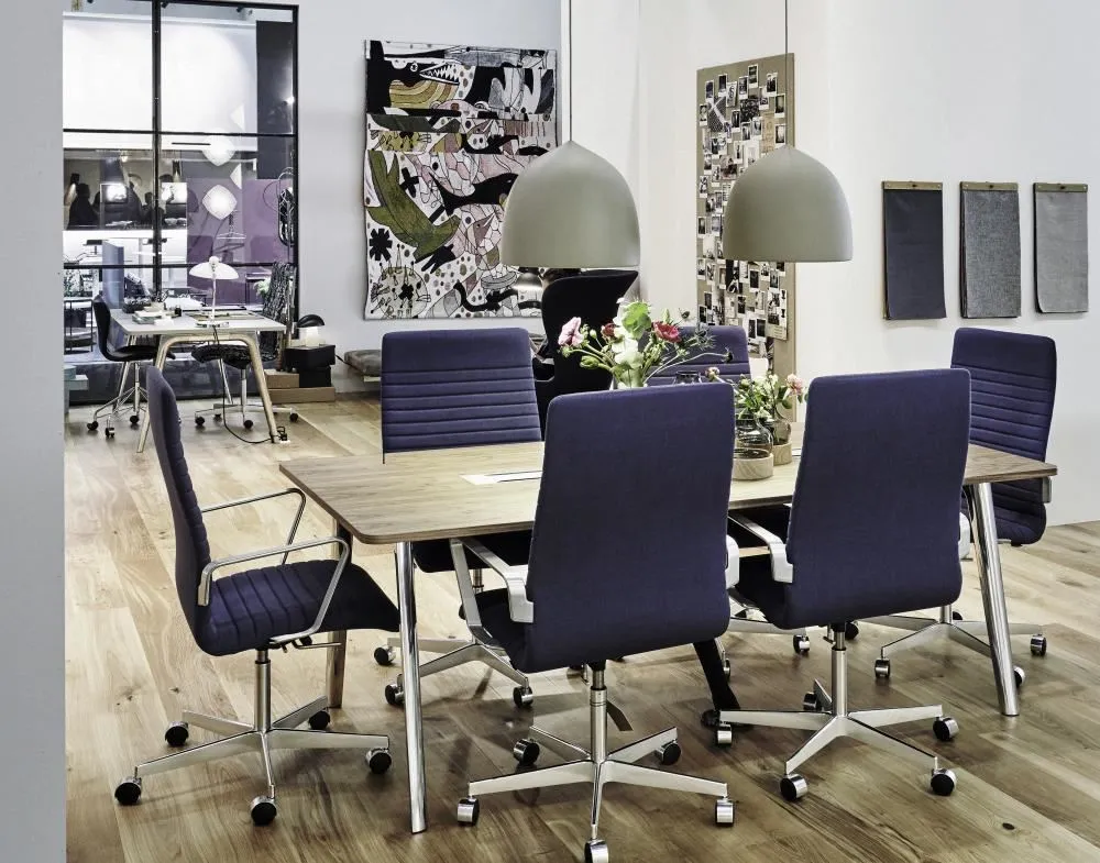 Large Dining Table - Walnut, Aluminium