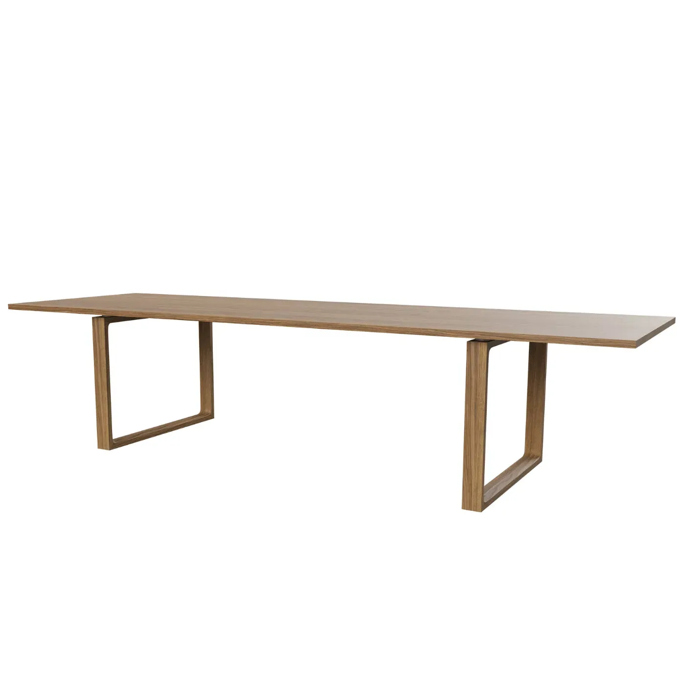 Large Extendable Dining Table - Natural Oak