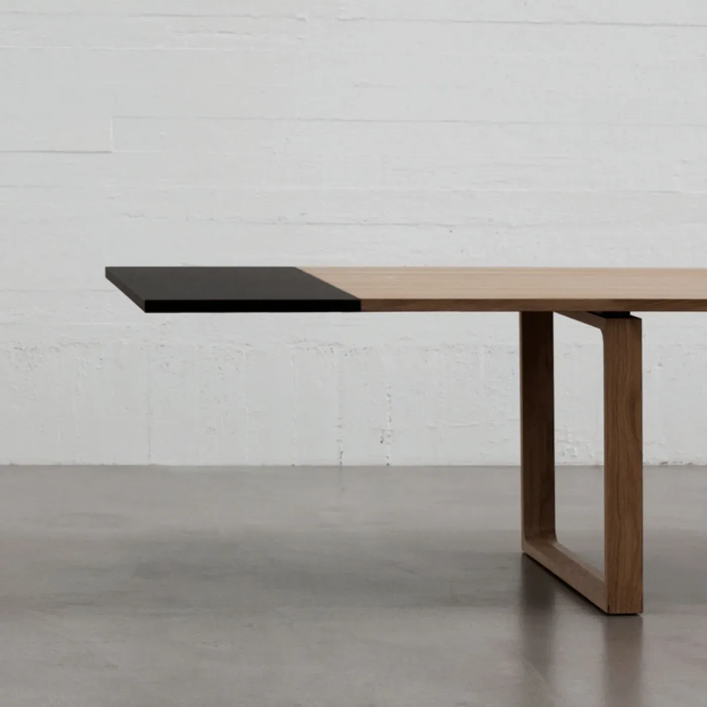 Large Extendable Dining Table - White, Oak