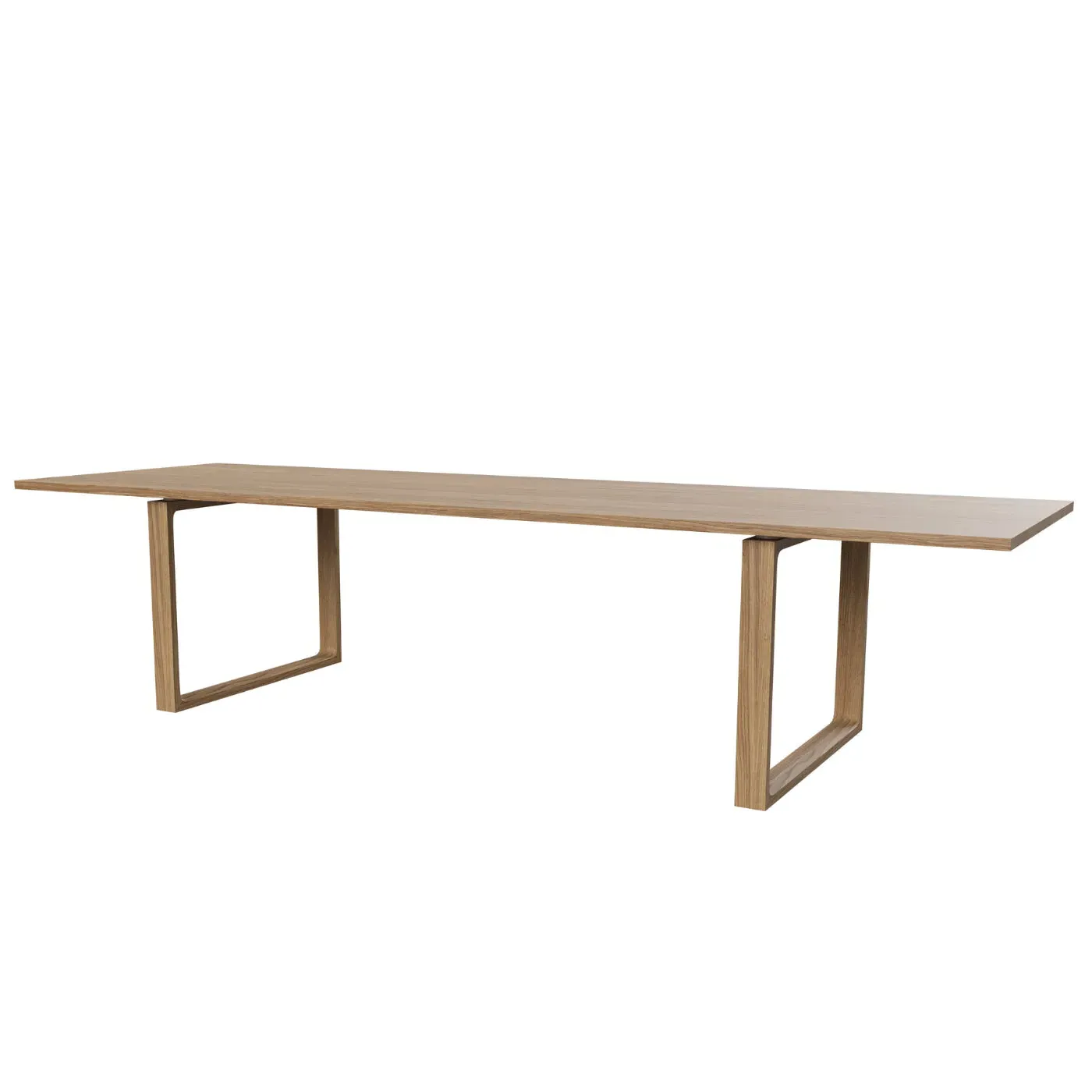Large Extendable Dining Table - White, Oak