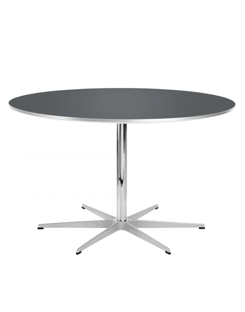 Large Round Dining Table - White, Laminate