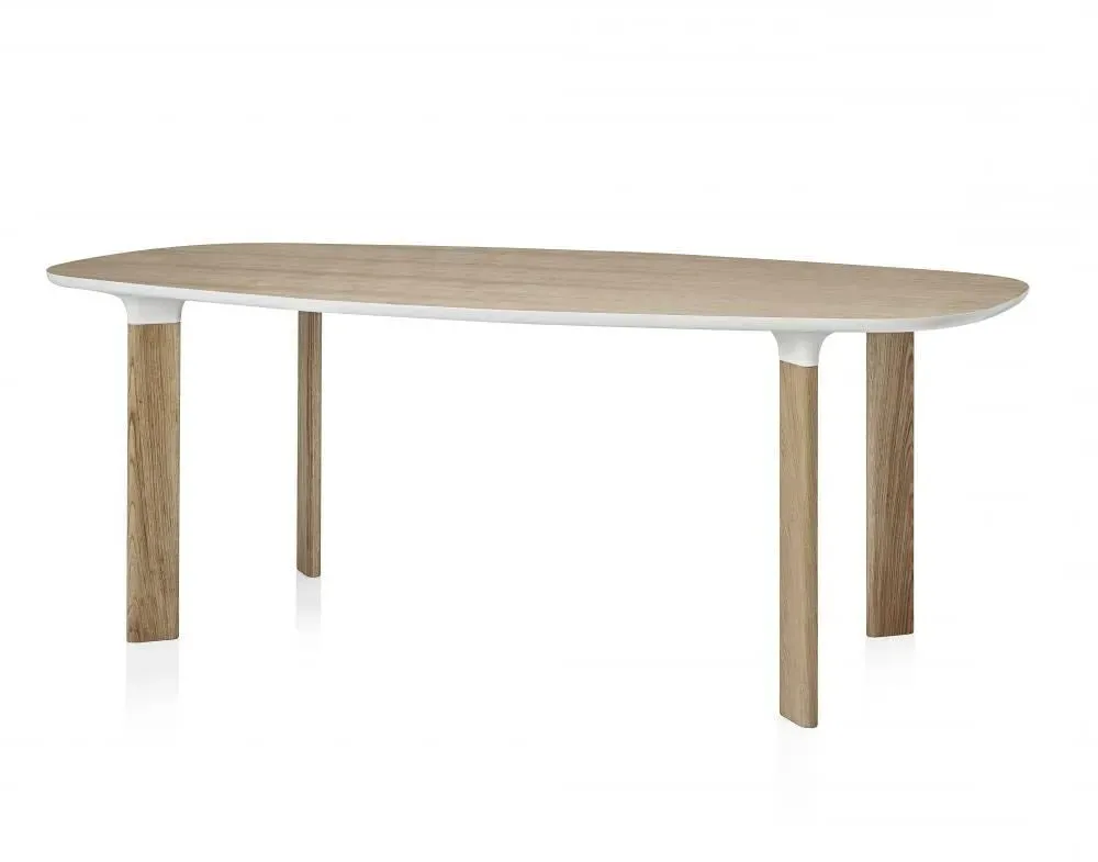 Oval Dining Table - Oak, Solid Wood image