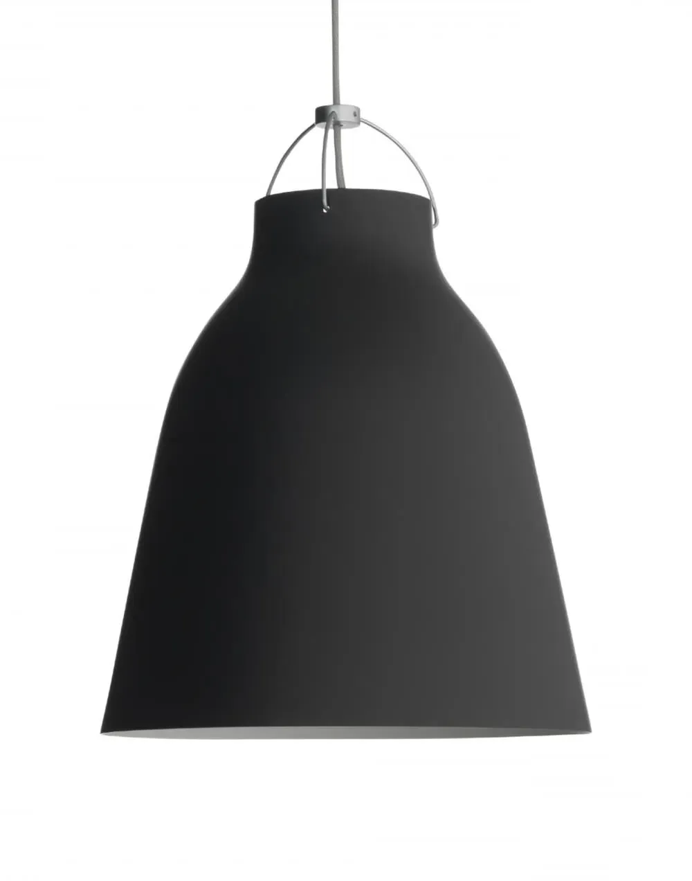Pendant Light with Matt Finish - Black, Metal