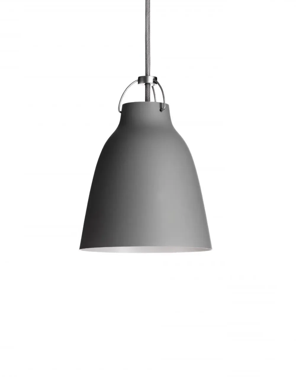Pendant Light with Matt Finish - Grey, Metal