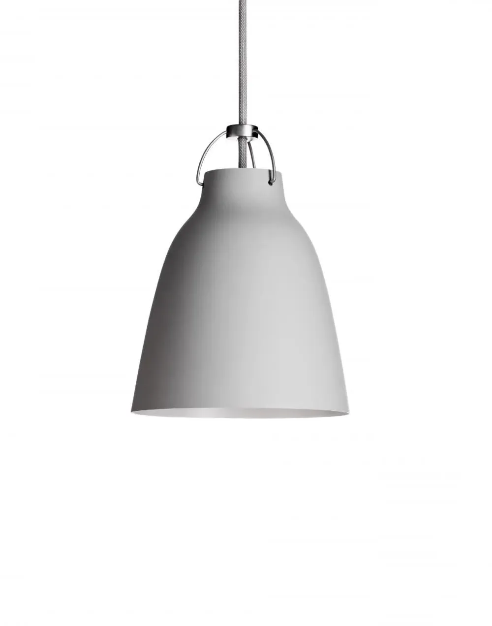 Pendant Light with Matt Finish - Grey, Metal