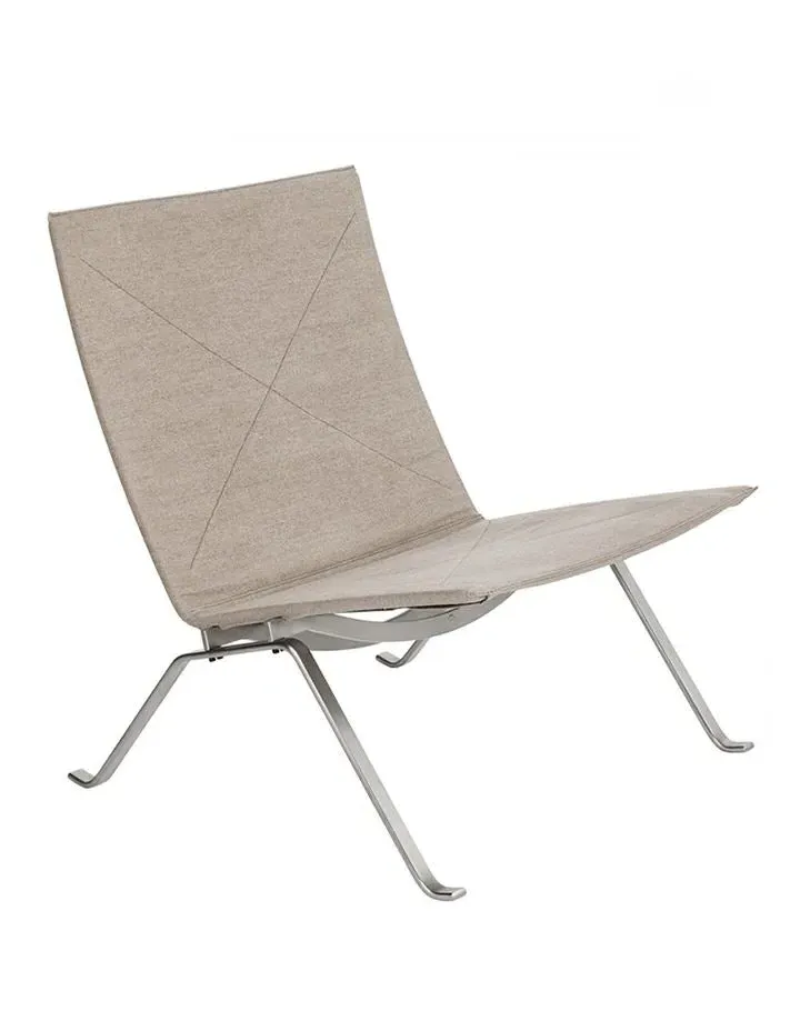 PK22 Lounge Chair - Walnut Leather