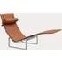 PK24 Lounge Chair with Headrest - Walnut, Leather