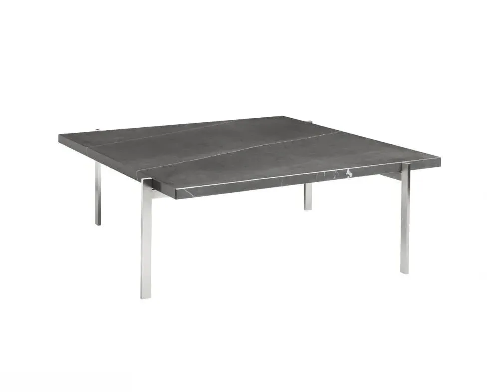 PK61 Coffee Table - Beige, Marble