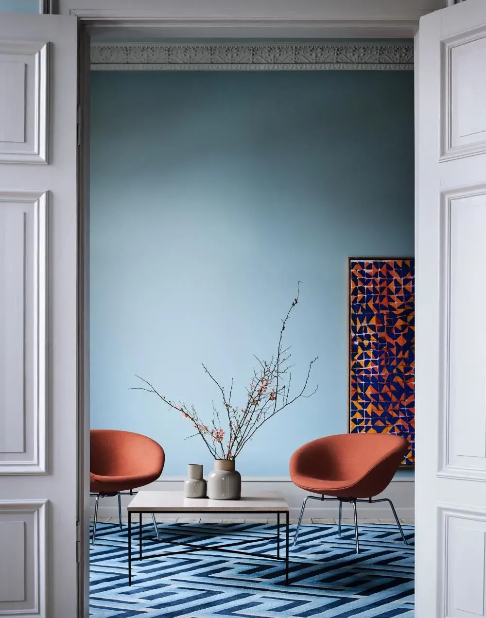 Planner Rectangular Coffee Table - Charcoal, Marble