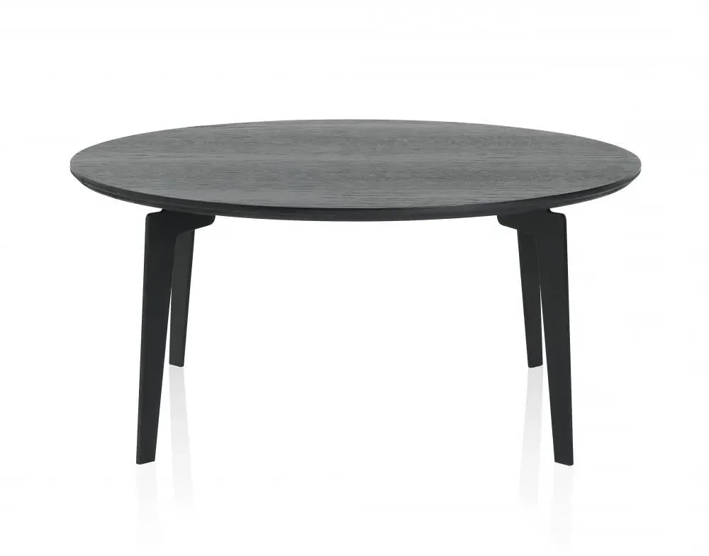 Round Coffee Table - Oak, Solid Wood