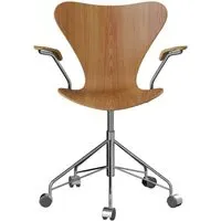 Series 7 Swivel Armchair - Elm