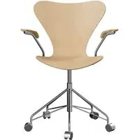 Series 7 Swivel Armchair - Maple