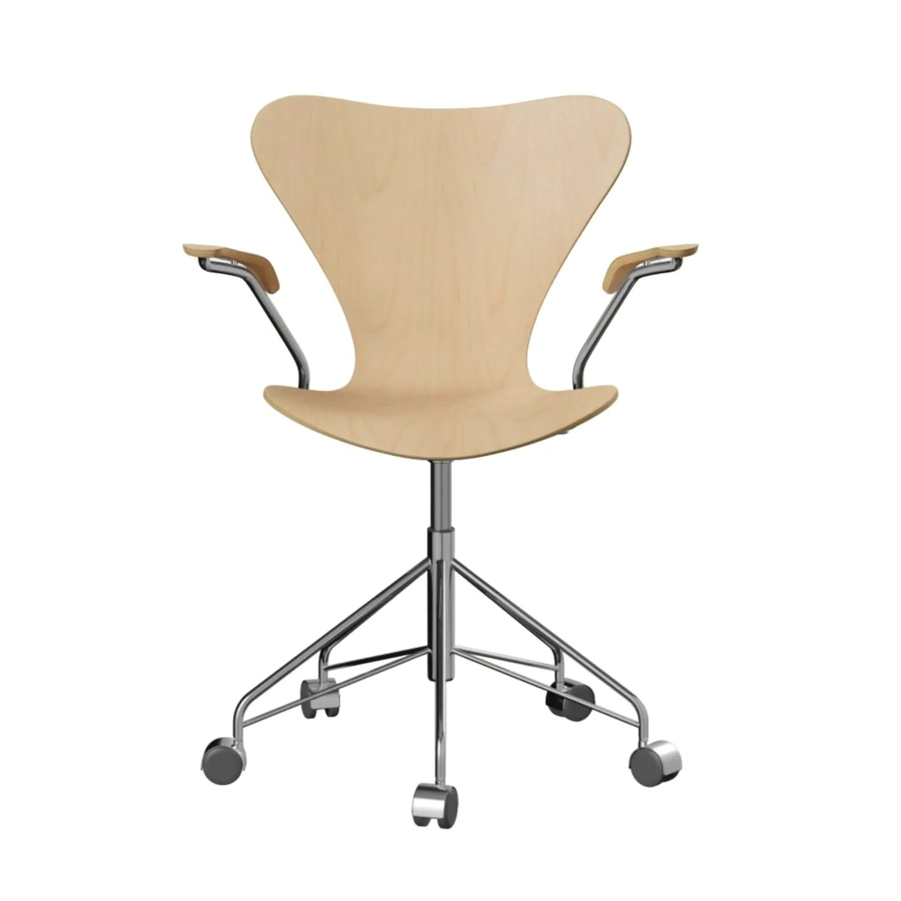 Series 7 Swivel Armchair - Walnut