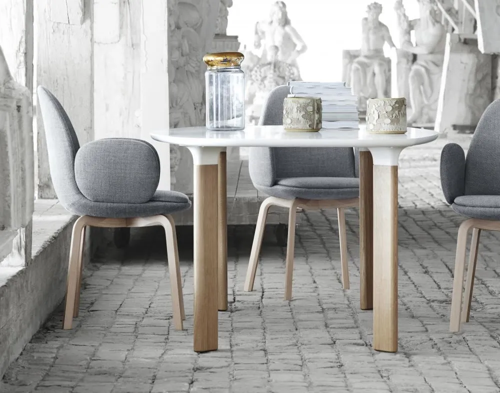 Small Oval Dining Table - Walnut, Wood