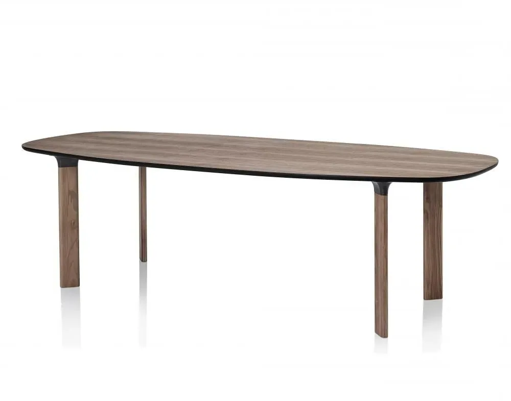 Small Oval Dining Table - White, Oak