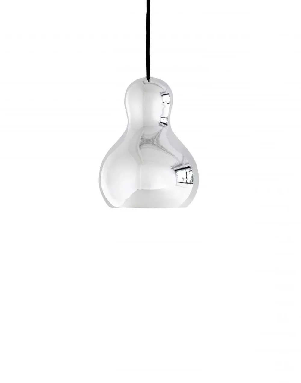 Small Pendant Light - Gold, Chrome Lacquer