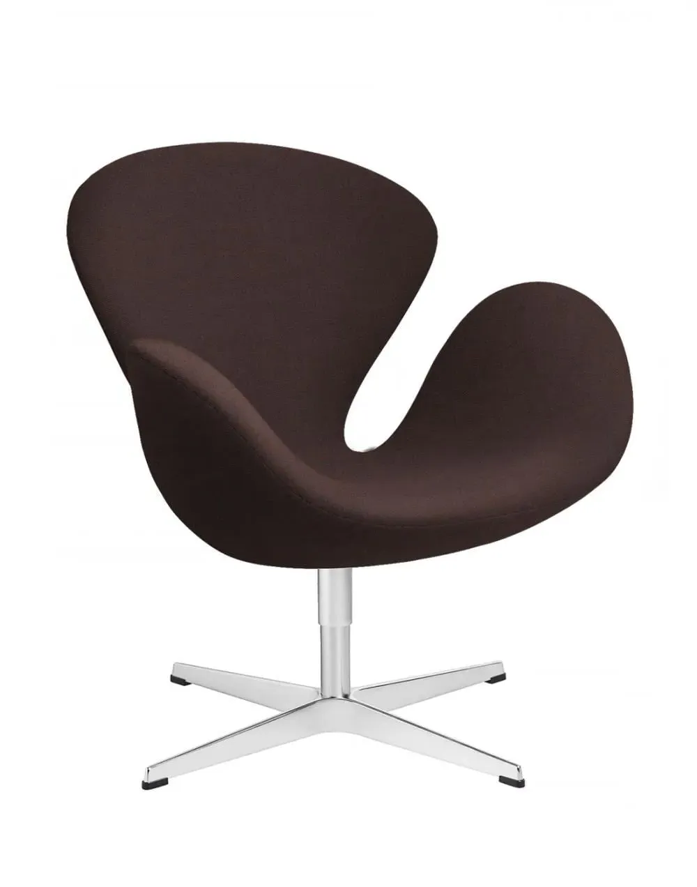 Swan Lounge Chair with Swivel Base - Blue