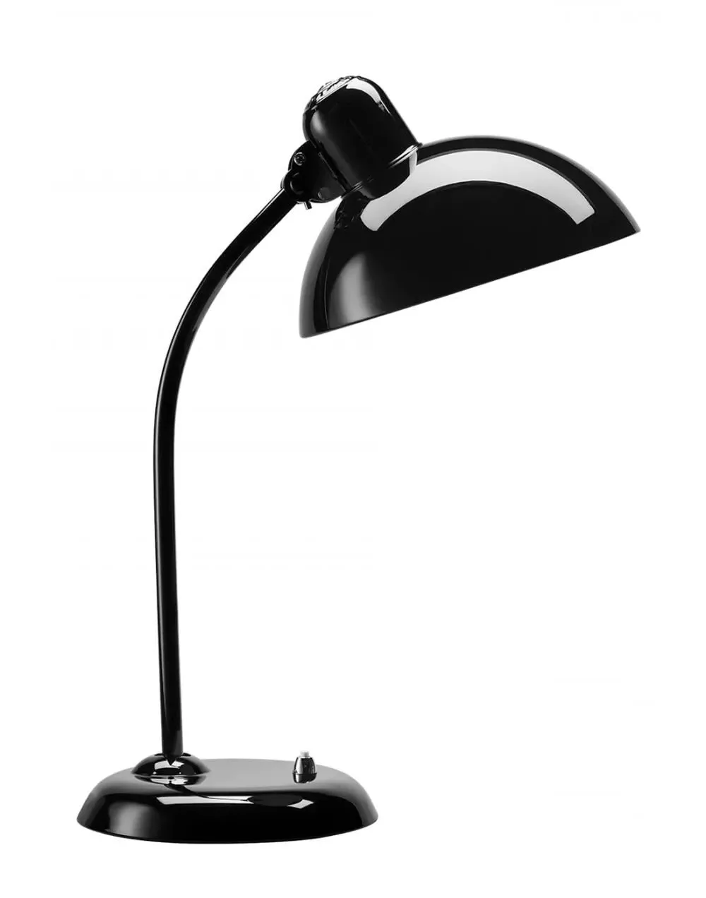 Table Lamp with Adjustable Shade - Black, Steel
