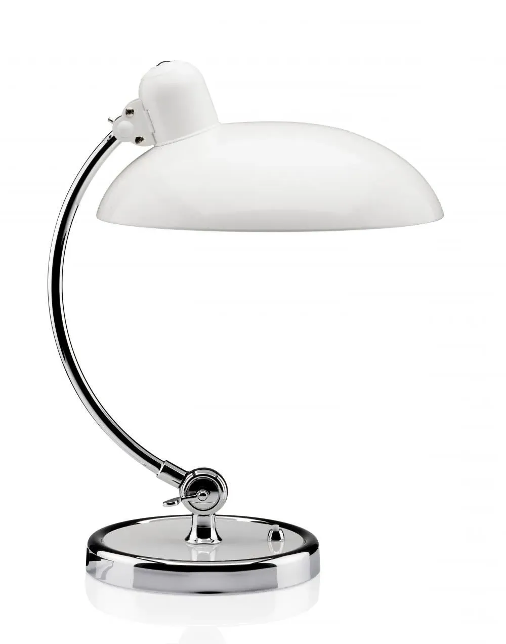 Table Lamp with Adjustable Shade - Green, Steel