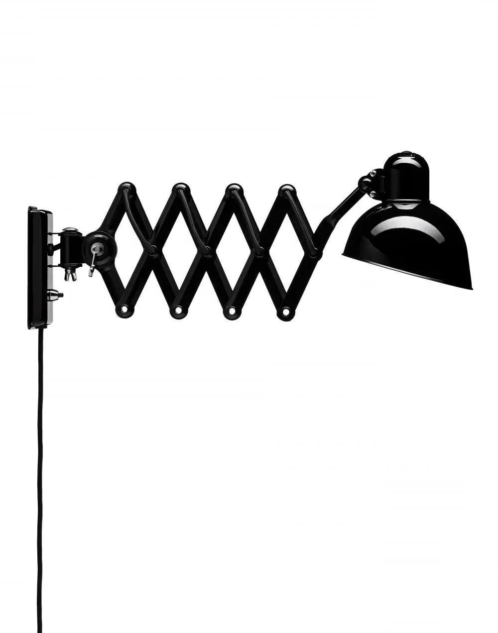 Wall Light - Black, Steel