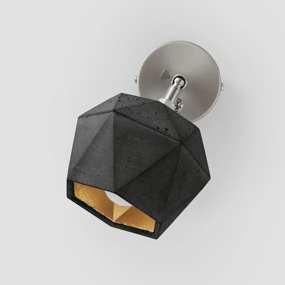 Bud Wall Light - Light Grey, Concrete