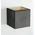 Cubic Wall Light Up Down - Dark Grey, Concrete