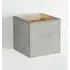 Cubic Wall Light Up Down - Light Grey, Concrete