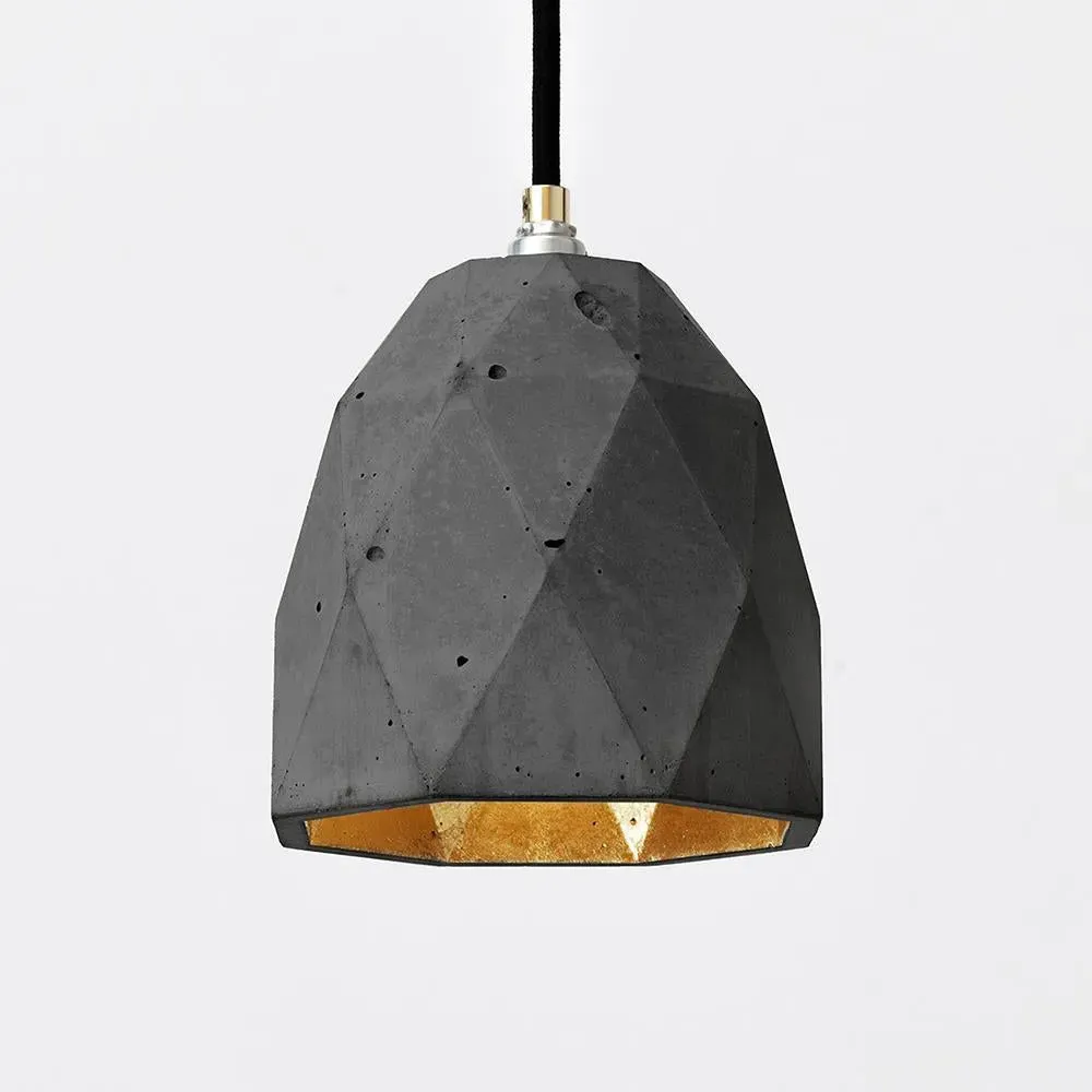 Dome Pendant Light - Light Grey, Concrete