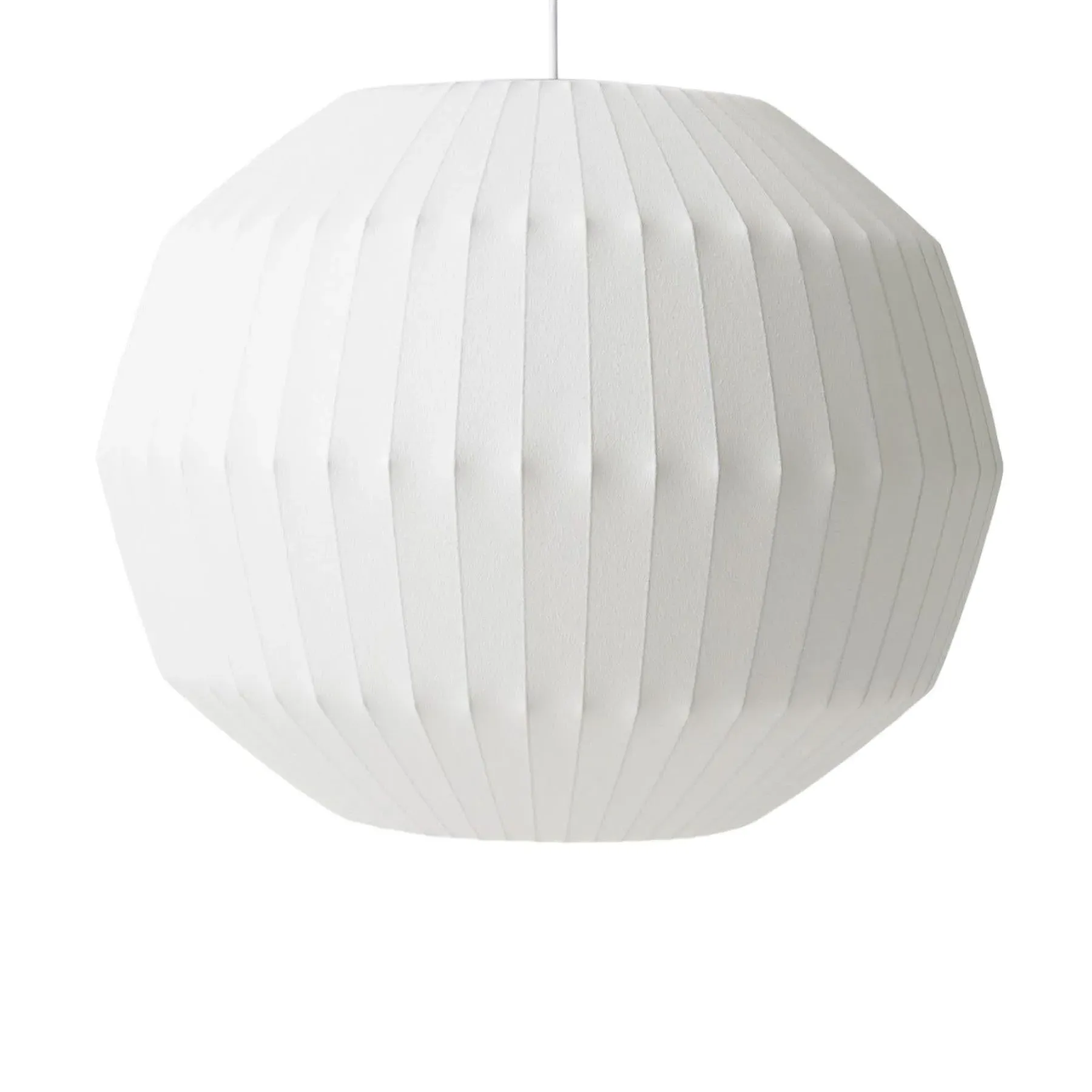 Large Sphere Bubble Pendant Light - White