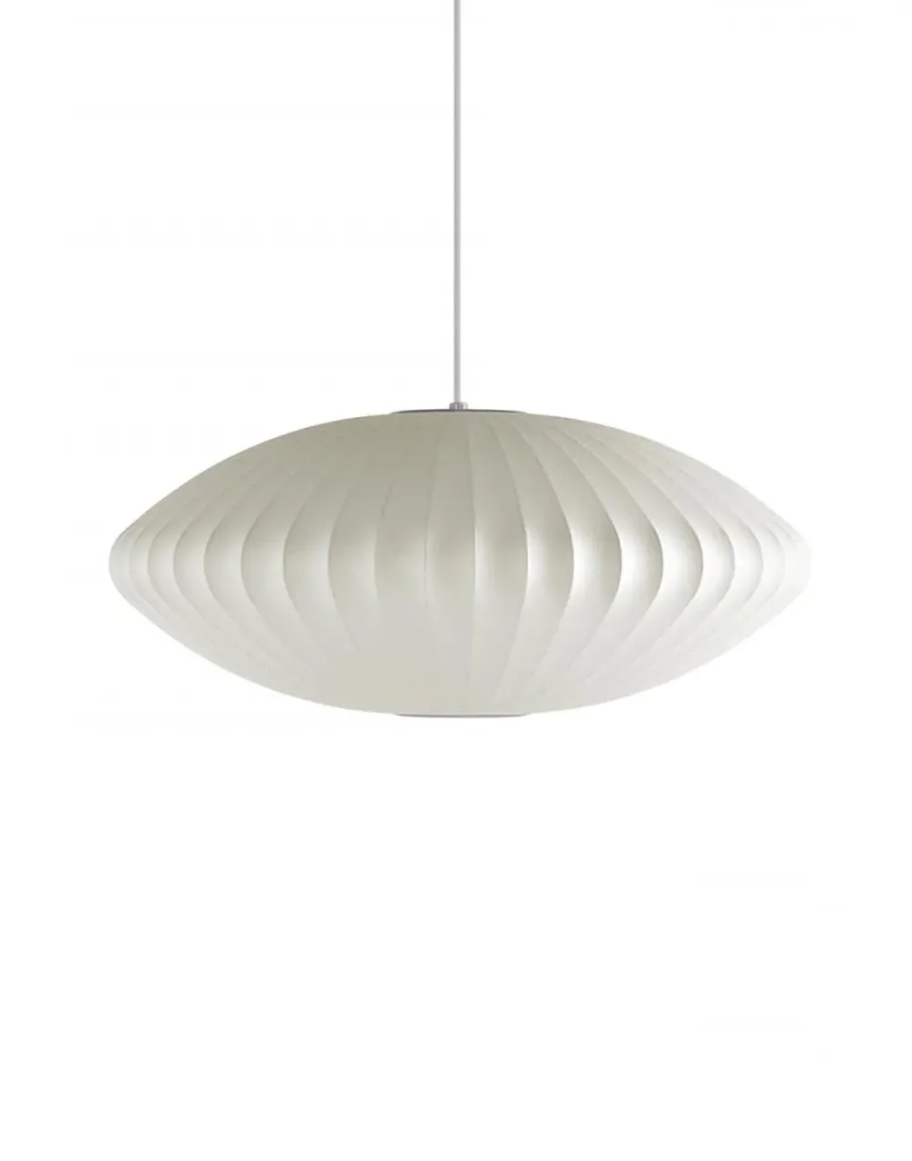 Medium Saucer Pendant Light - Brushed Nickel