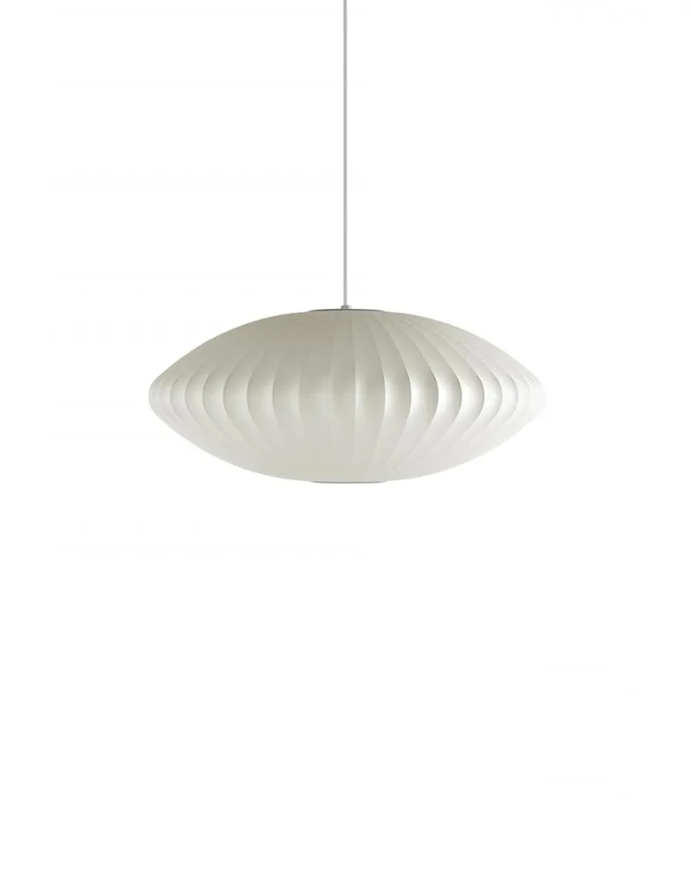 Medium Saucer Pendant Light - Brushed Nickel