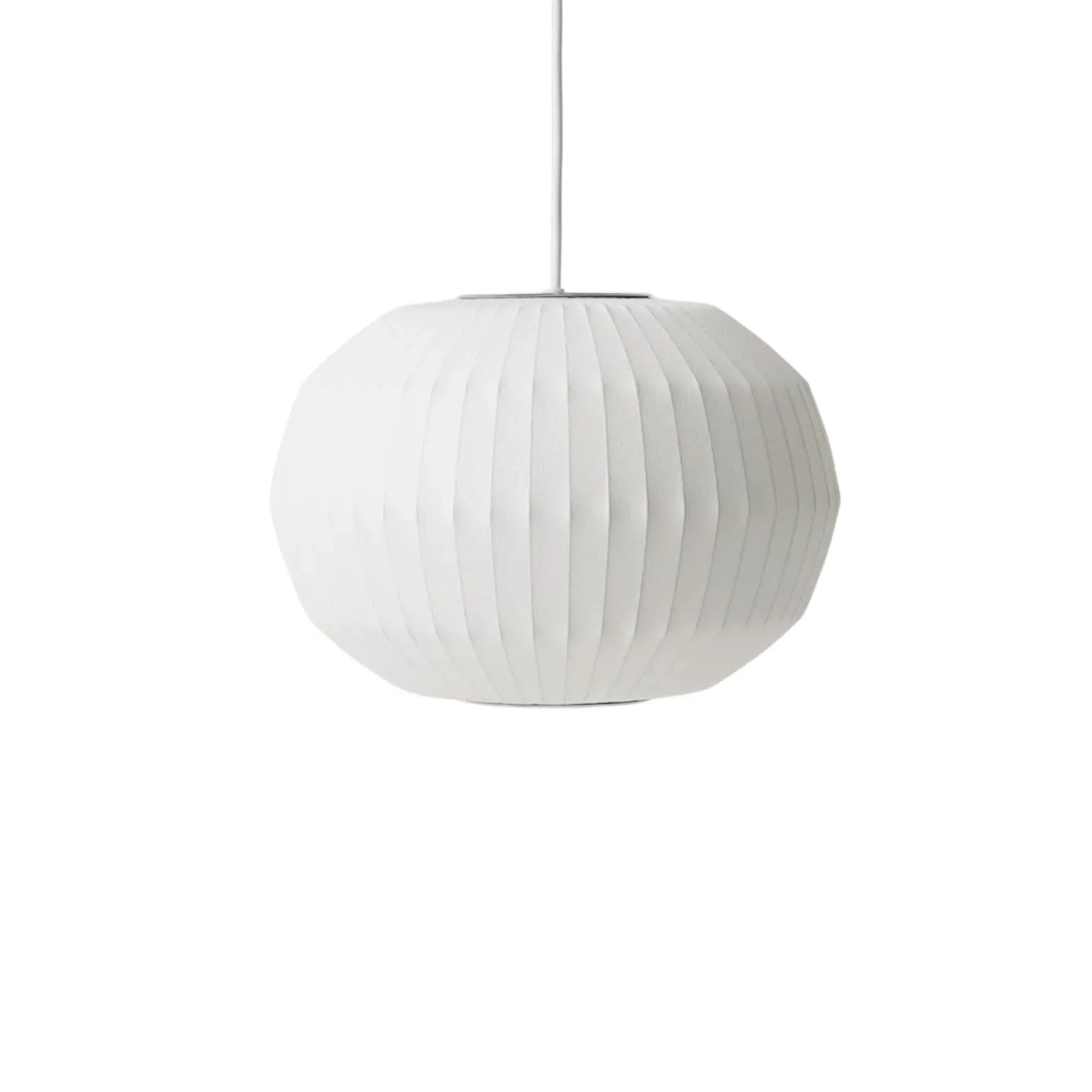 Medium Sphere Bubble Pendant Light - White
