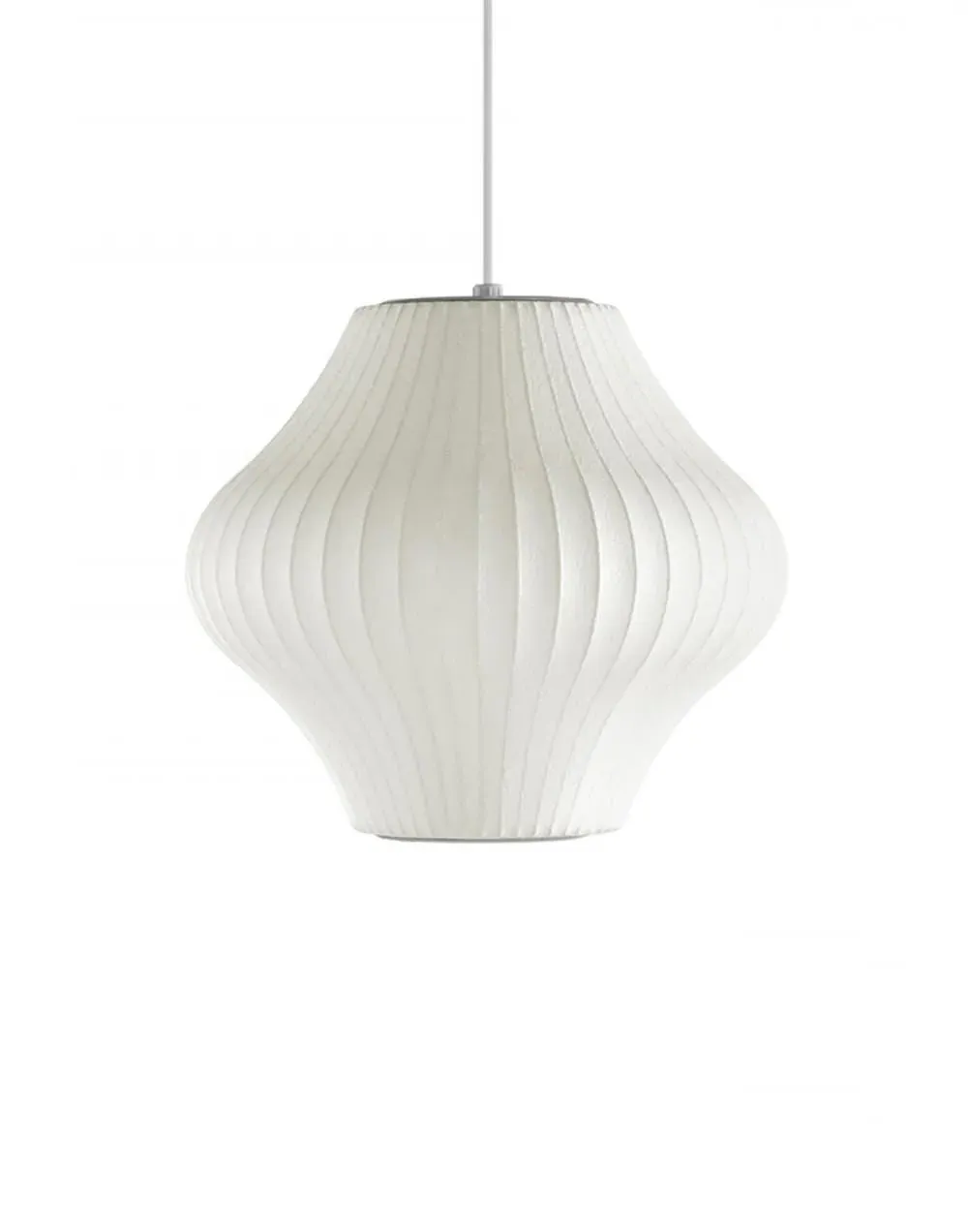 Small Pear Pendant Light - Brushed Nickel image