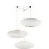 Triple Bubble Pendant Light Configuration 1 - Steel, Plastic