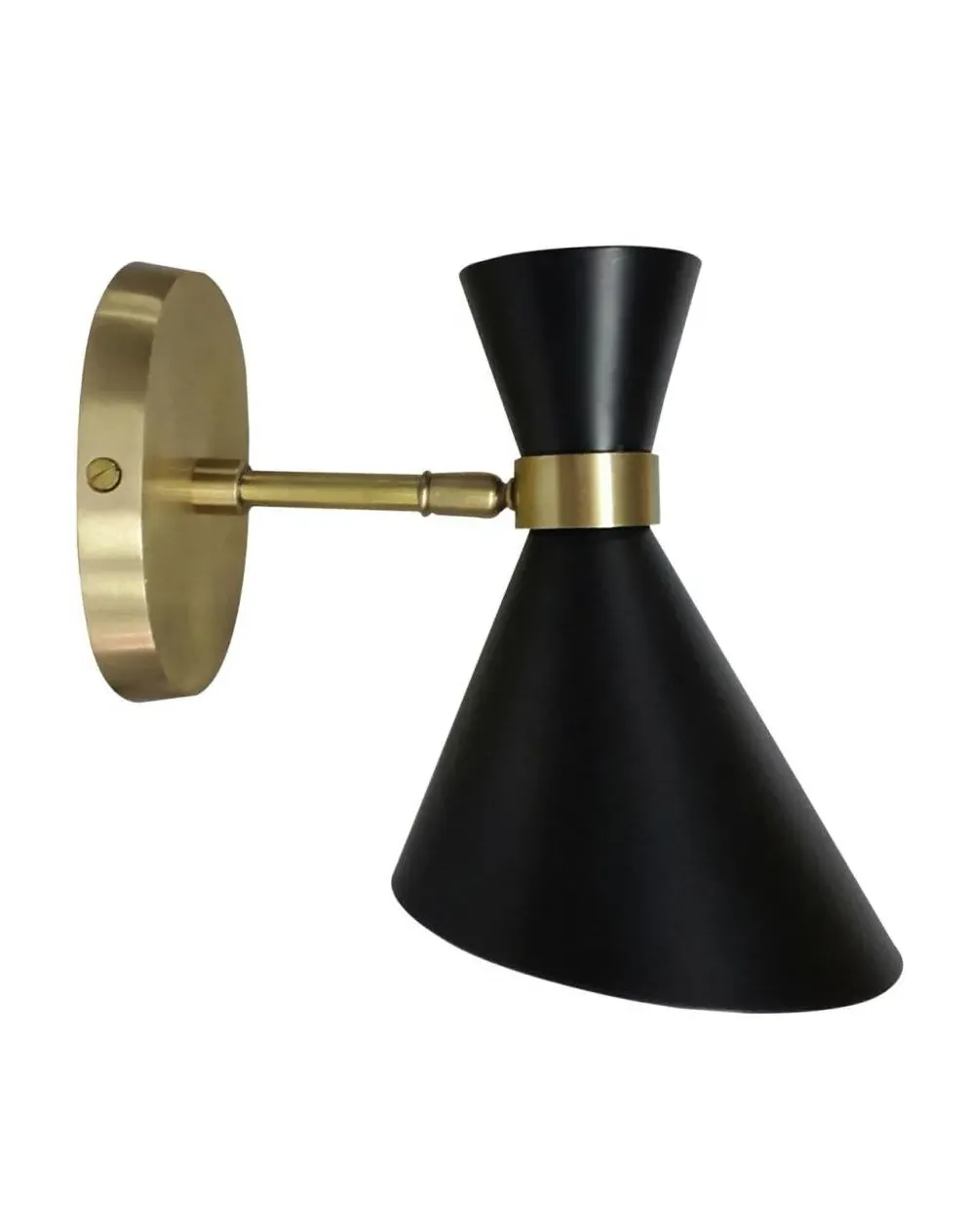 Large Wall Light with Adjustable Arm - White