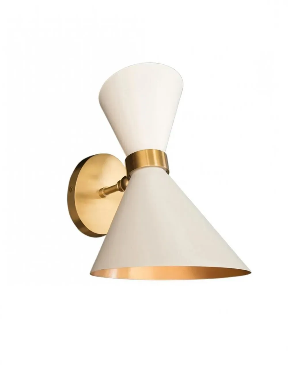 Up Down Wall Light Adjustable - Black, Brass