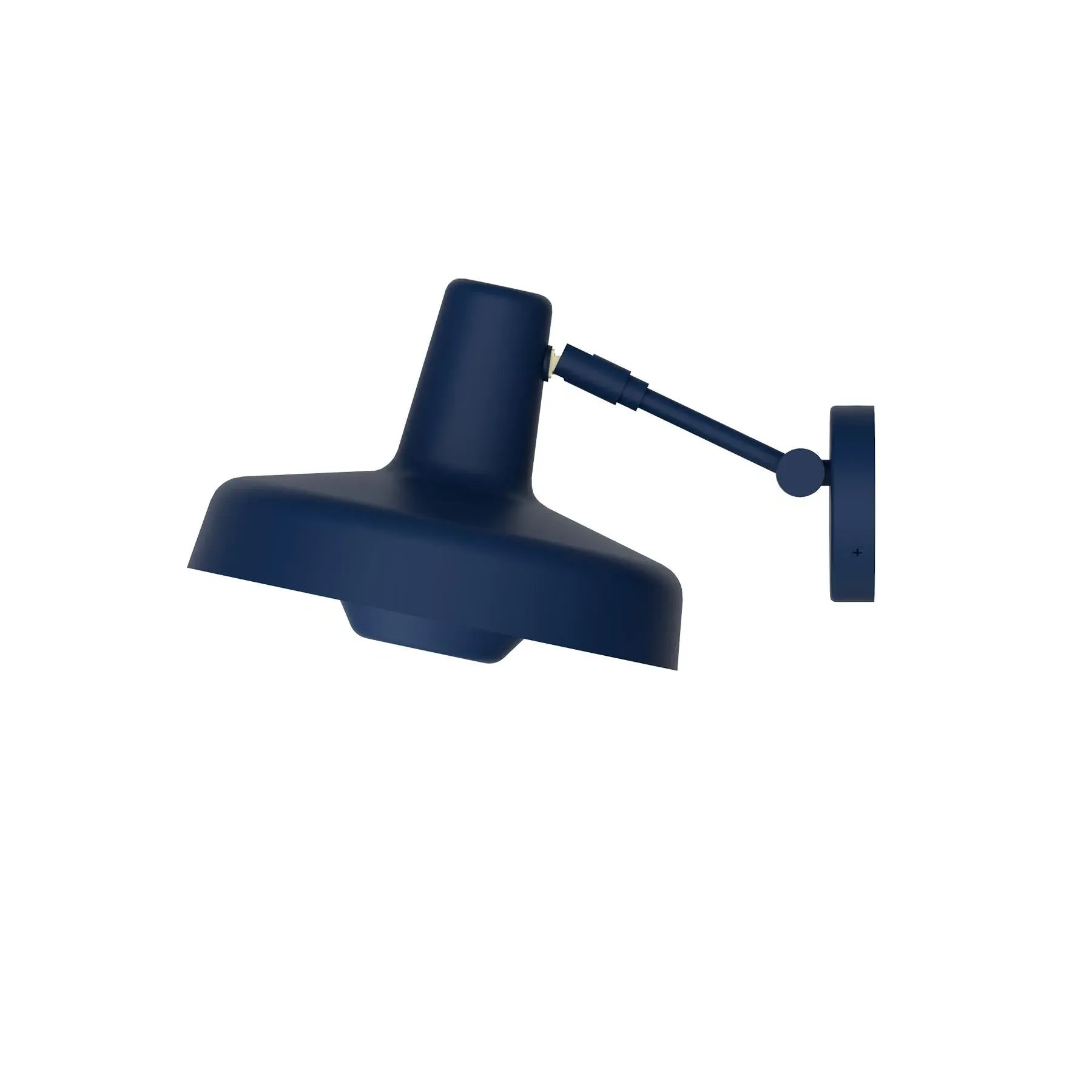 Extra Short Wall Light with Adjustable Arm - Blue image