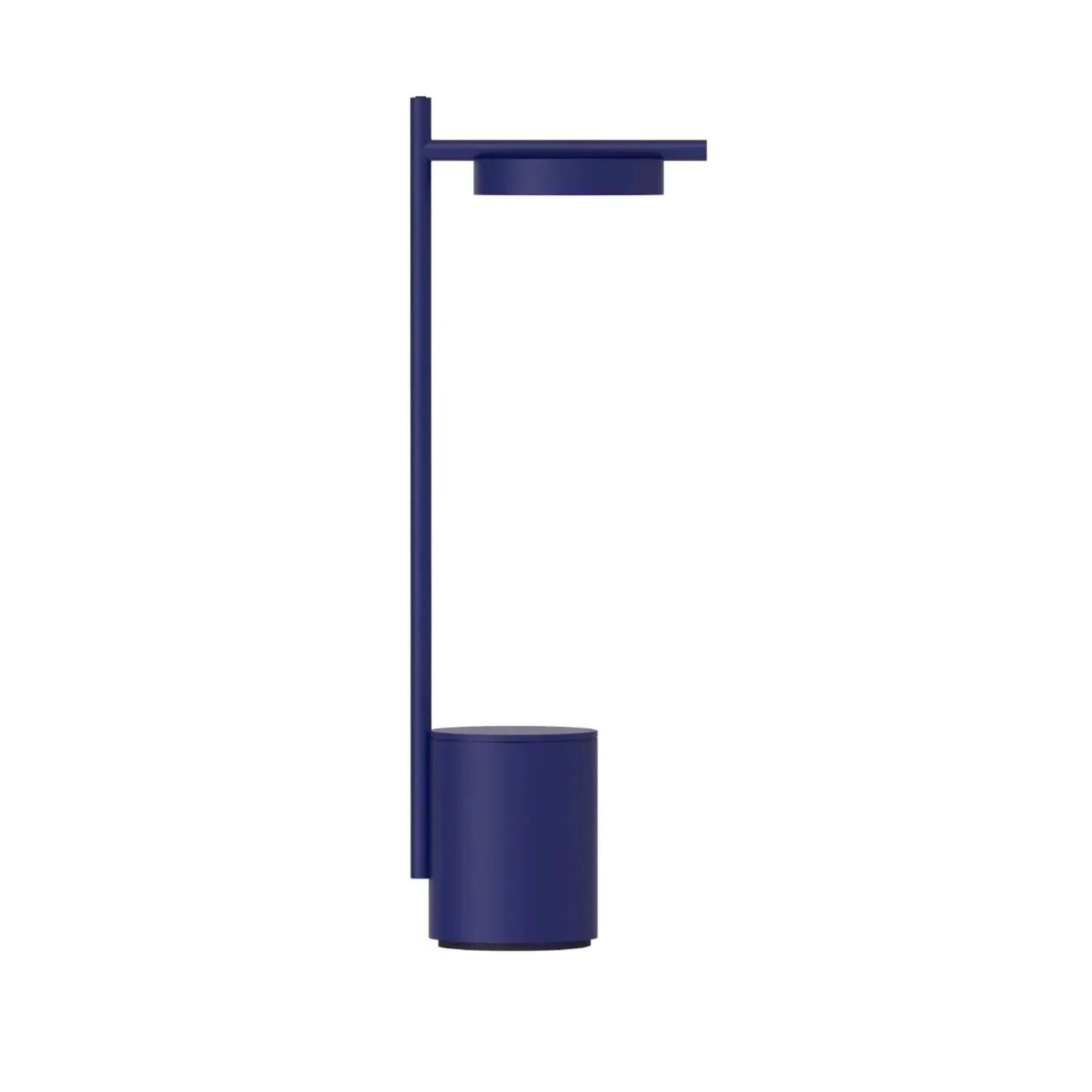 I-Shape Portable Table Lamp with Dimmer - Blue