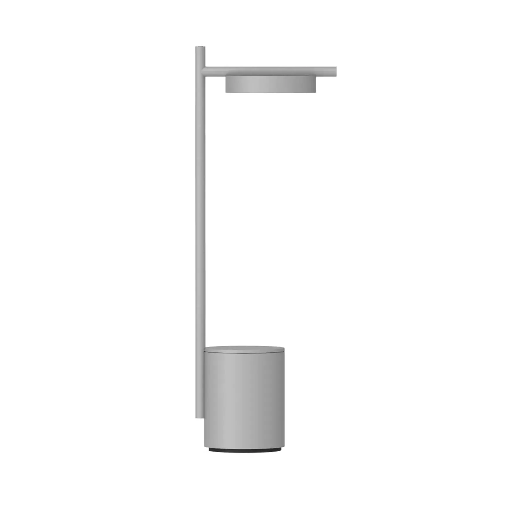 I-Shape Portable Table Lamp with Dimmer - Grey
