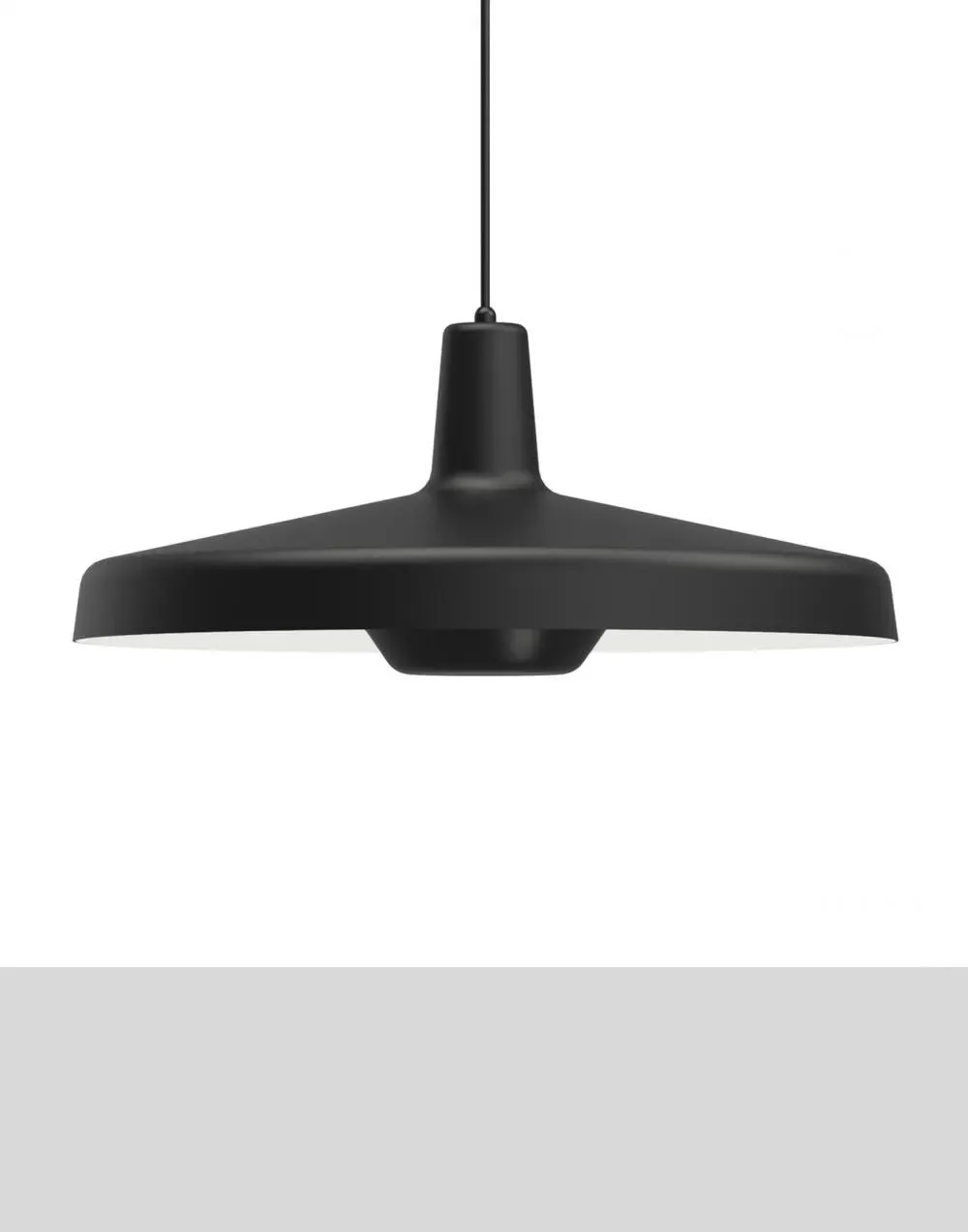 Small Pendant Light - Black