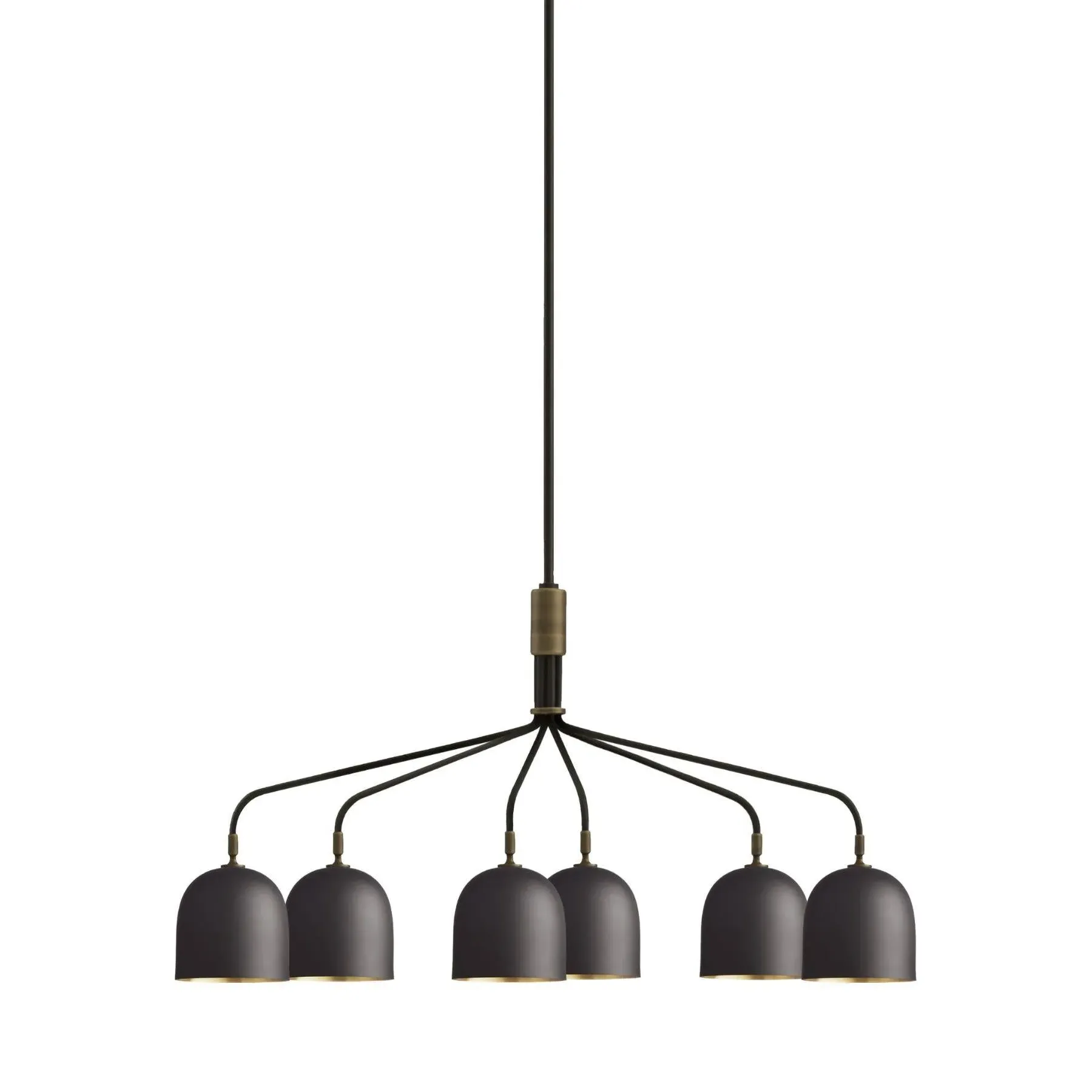 6-Arm Chandelier - Bone China