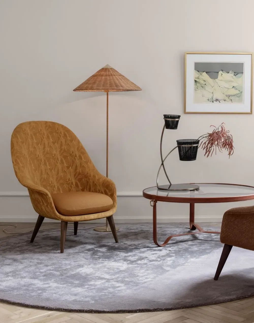 9602 Floor Lamp - Canvas