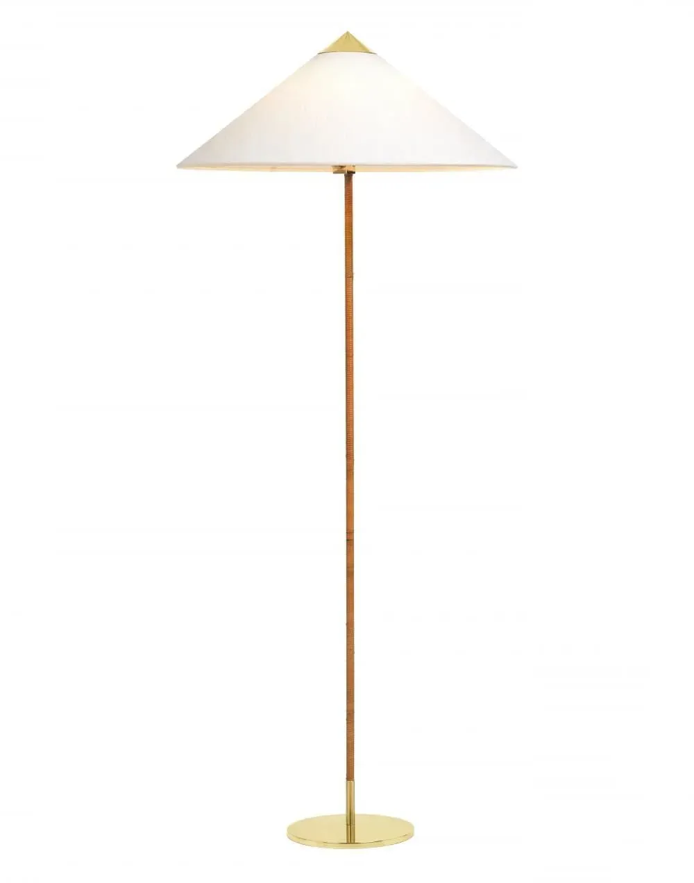 9602 Floor Lamp - Wicker Willow