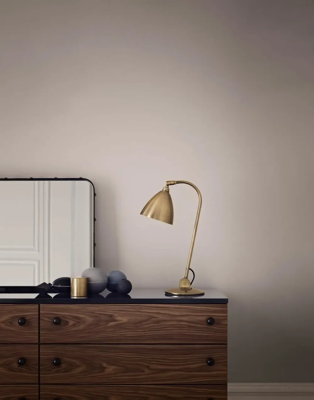 Adjustable Table Lamp - Black, Brass