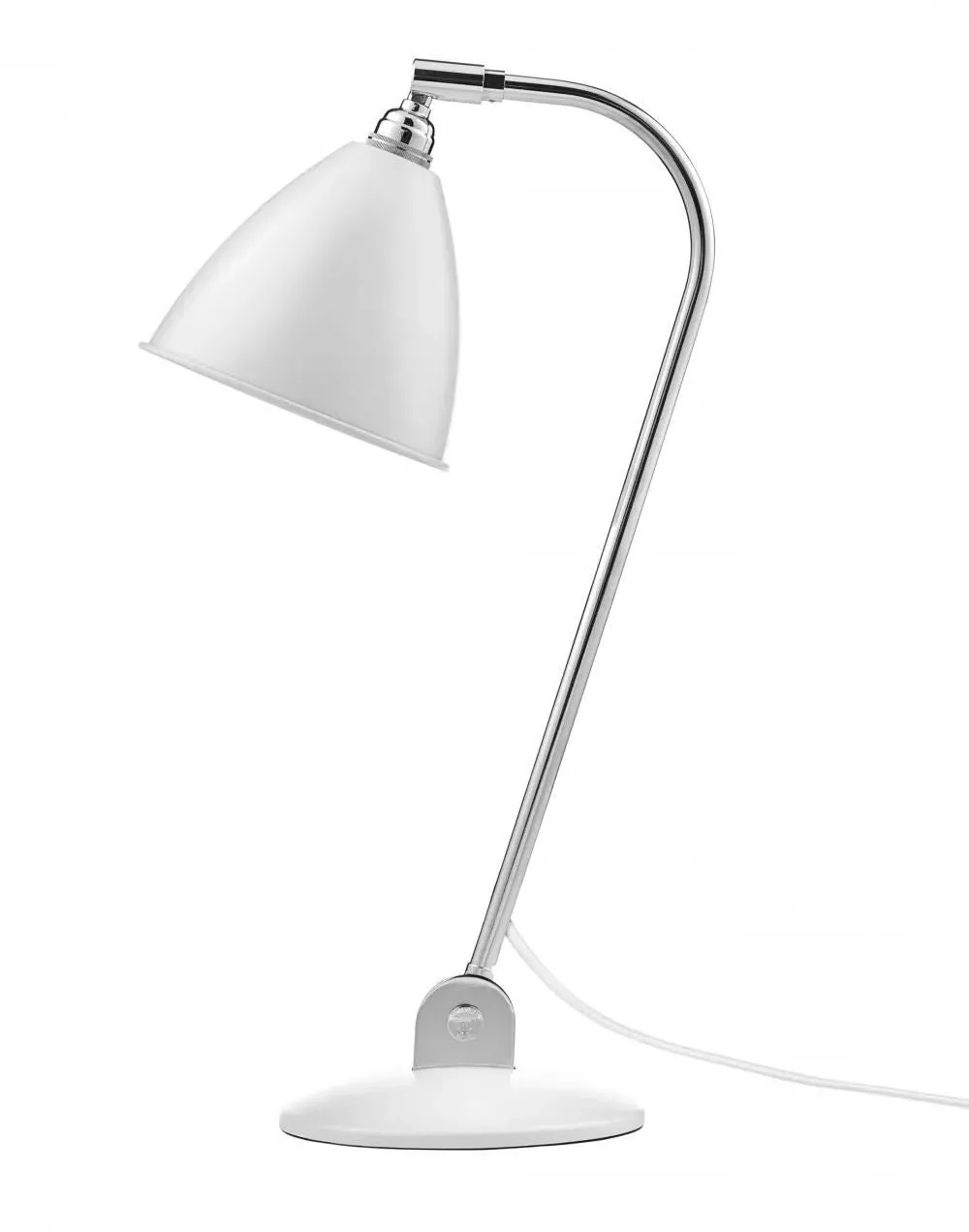 Adjustable Table Lamp - White, Brass