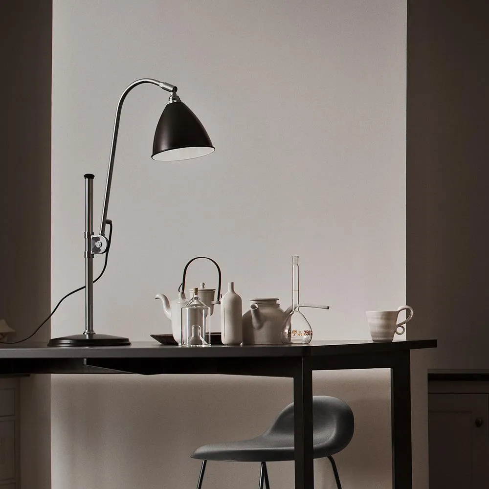 Adjustable Table Lamp - White, Brass