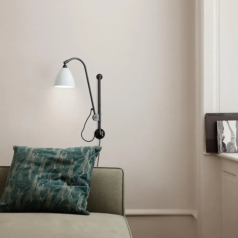 Adjustable Wall Light - Grey, Metal