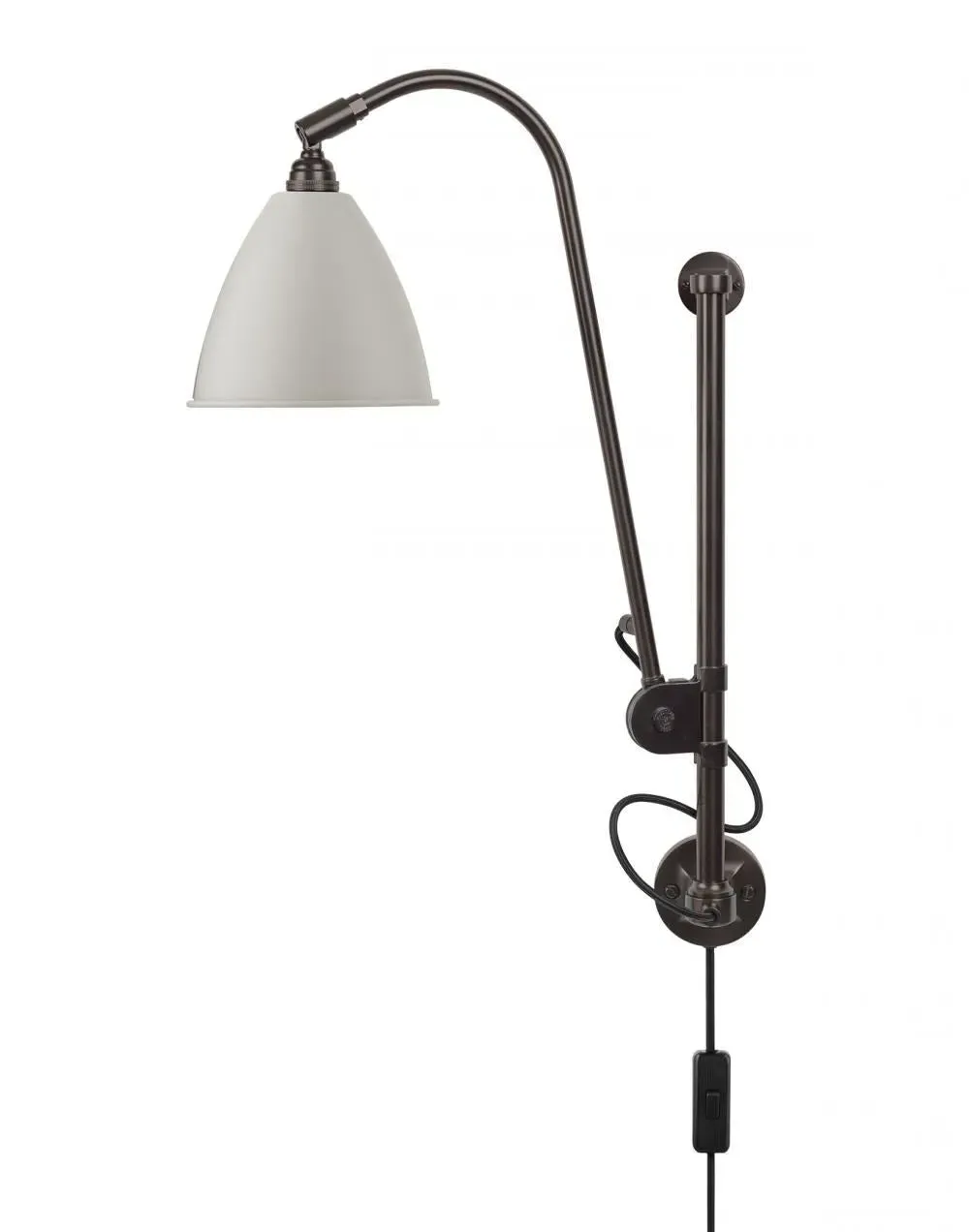 Adjustable Wall Light - White, Metal